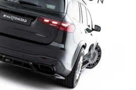 Maxton Design Arriere Splitter (Avec Une Barre Verticale) V.1 Mercedes-Benz GLS AMG-Line X167 Facelift