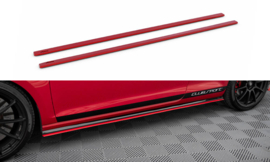 Maxton Design ZIJKANTEN DIFFUSERS VW GOLF Mk7 GTI CLUBSPORT Red