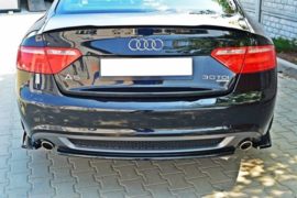 Maxton Design ZIJSPLITTERS ACHTER AUDI A5 S-LINE 8T COUPÉ Gloss Black