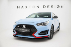 Maxton Design Street Pro Frontsplitter Hyundai Veloster N Mk2