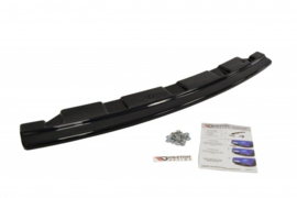 Maxton Design Achtersplitter voor BMW 5 F11 M-PACK - zonder verticale stangen (past op twee enkele uitlaateinden)