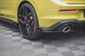 Maxton Design Achterzijsplitters V.1 + kleppen Volkswagen Golf GTI Clubsport Mk8