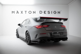Maxton Design Carbon Spoiler Met Interne Beugels Staanders + LED Mercedes-Benz CLA Coupé C118