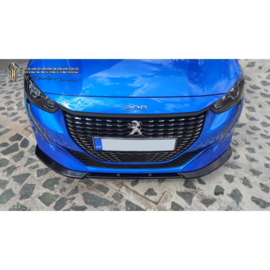 Voorspoiler passend voor Peugeot 208 II 2019- excl. GT-Line (ABS)