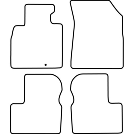 Automatten passend voor Nissan Micra 2011-2016