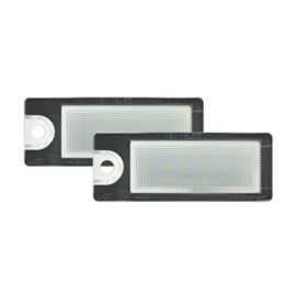 Set pasklare LED nummerplaat verlichting passend voor Volvo diversen Type 2