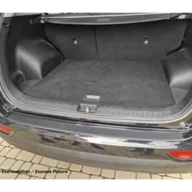 MAX6 Pasklare Achterbumperbeschermfolie passend voor Audi Q3 (8U) Quattro S-Line 2011-2018 - Carbon-look