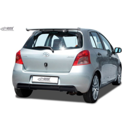 Achterskirt 'Diffusor' passend voor Toyota Yaris P9 2005-2008 (ABS zwart glanzend)