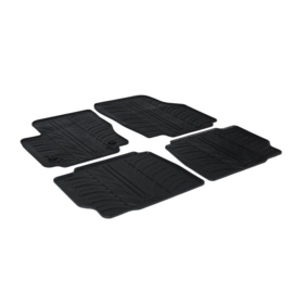 Rubbermatten passend voor Ford Mondeo 5 deurs 2011-2014 (T profiel 4-delig + montageclips)