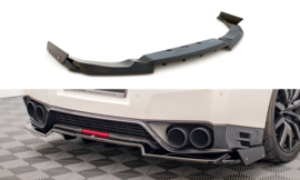 Maxton Design Achtersplitter + flappen voor Nissan GTR R35 Facelift