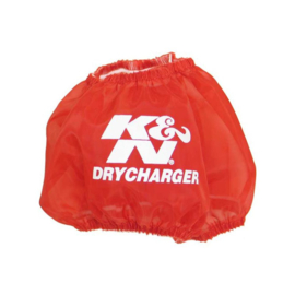 K&N Drycharger Filterhoes voor RF-1028, 191-149 x 76mm - Rood (RF-1028DR)