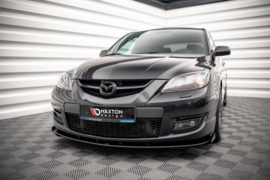 Maxton Design Street Pro Frontsplitter V.1 + kleppen Mazda 3 MPS Mk1