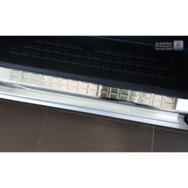 RVS Instaplijsten passend voor Citroën Spacetourer / Peugeot Traveller / Toyota Proace 2016- - 'Rectangles' - 2-delig achterschuifdeuren