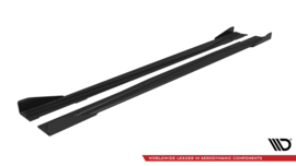 Maxton Design Street Pro Sideskirts Diffusers + Flaps Mercedes-Benz A AMG-Line W176 Facelift