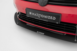 Maxton Design Hybride Front Racing Splitter VW Golf 7 R / R-Line Facelift