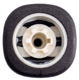 Simoni Racing Pookknop OEM passend voor Fiat Panda III 2012- - Zwart