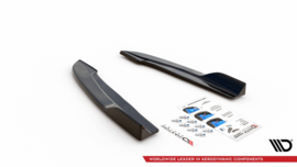 Maxton Design Achterzijde splitters voor V.4 (voor achterklep v.1) Ford Focus ST-Line Estate Mk4