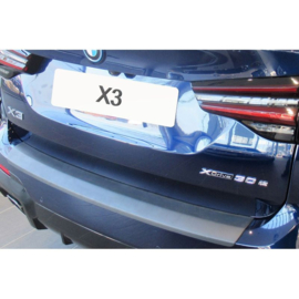 ABS Achterbumper beschermlijst passend voor BMW X3 (G01) Facelift 09/2021- 'M-Sport' Zwart