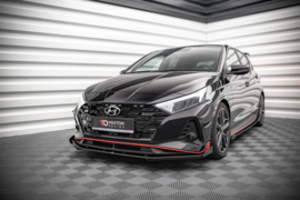 Maxton Design Street Pro Frontsplitter V.1 + kleppen Hyundai I20 N Mk3