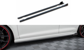 Maxton Design Zijskirts Diffusers V.3 + Flaps Volkswagen Golf R / R-Line Mk7