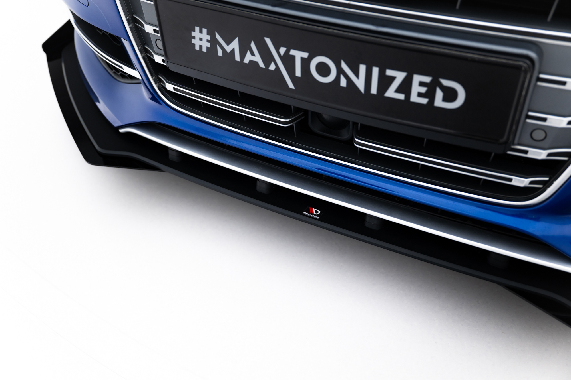 Maxton Design STREET PRO VOORSPLITTER + KLEPPEN AUDI S3 / A3 S-LINE SEDAN 8V