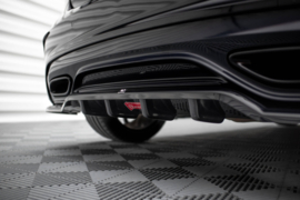 Maxton Design Achtersplitter (met verticale spijlen) Mercedes-Benz A AMG-Line W176 Facelift