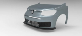 Voorspoiler passend voor Volkswagen Caddy V Box/MPV 2020- (ABS)