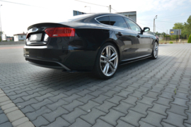 Maxton Design SIDESKIRTS DIFFUSERS AUDI S5 / A5 / A5 S-LINE 8T / 8T FL SPORTBACK Gloss Black