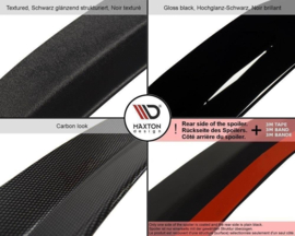 Maxton Design SPOILERKAP AUDI S4 / A4 S-LINE B7 AVANT Gloss Black
