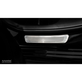 RVS Instaplijsten passend voor Mercedes C-Klasse W205 2014-2019 & FL 2019- 2-delig (achterdeuren)