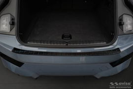 Echt 3D Carbon Achterbumperprotector passend voor BMW iX (I20) 2021- 'Ribs'