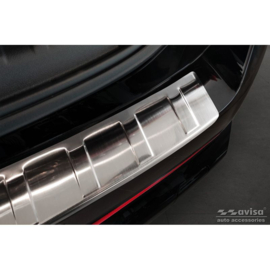 RVS Achterbumperprotector passend voor BMW X1 U11 / X1 U11 xLine 2022- 'Ribs'