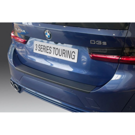 ABS Achterbumper beschermlijst passend voor BMW 3-Serie G21 Touring 'M' Sport Facelift 2023- Zwart