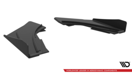 Maxton Design STREET PRO ACHTERZIJSPLITTERS + KLEPPEN AUDI S3 SEDAN 8V