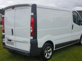 Dakspoiler passend voor Opel Vivaro A 2001-2014 & Vivaro B 2014-2018 (Modellen met achterdeuren) (PU)