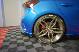 Maxton Design Achterzijde splitters V.2 (voor achterklep v.1) Ford Focus ST-Line Mk4