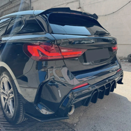 Oneway Dakspoiler (Cap) passend voor BMW 1-Serie F40 (Standaard) 2019-2024 - Glanzend zwart