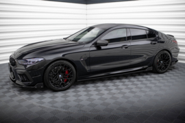 Maxton Design Zijskirts Diffusers V.1 + Flaps BMW M8 Gran Coupe F93 / 8 Gran Coupe M-Pack G16