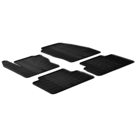 Rubbermatten passend voor Ford C-Max 2010-2014 (T profiel 4-delig + montageclips)