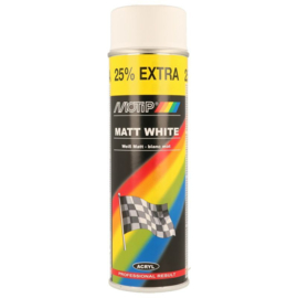 Motip Rallye Lak - Wit mat - 500ml