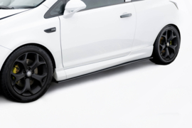 Maxton Design Zijskirts Diffusers Opel Corsa D OPC/VXR