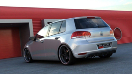 Maxton Design ACHTERKLEP VW GOLF VI MET 1 UITLAATGAT