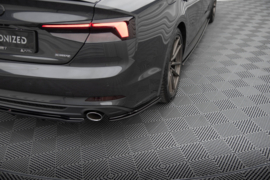 Maxton Design ZIJSPLITTERS ACHTER AUDI A5 S-LINE F5 SPORTBACK Gloss Black