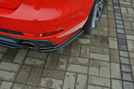 Maxton Design ACHTERZIJSPLITTERS AUDI A4 B9 S-LINE Gloss Black