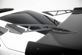 Maxton Design Carbon Spoiler Met Bovenste Zwaan Montage Chevrolet Corvette Stingray / Grand Sport C7