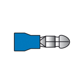 Kabelverbinders 550 blauw blister 10-stuks