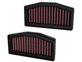 K&N vervangingsfilter passend voor BMW R1300GS 2024- (2 stuks) (BM-1324)