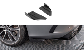 Maxton Design Street Pro Achterzijde Splitters + Flaps Mercedes-AMG C43 Coupé C205 Facelift
