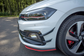 Maxton Design Voorbumpervleugels (Canards) Volkswagen Polo GTI Mk6