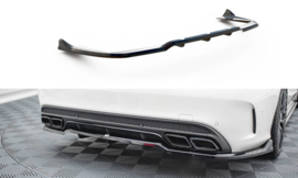 Maxton Design Achtersplitter (met verticale stangen) Mercedes-AMG C63 Sedan / Estate W205 / S205